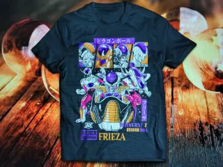 Camiseta Dragon Ball Z Freezer Morado