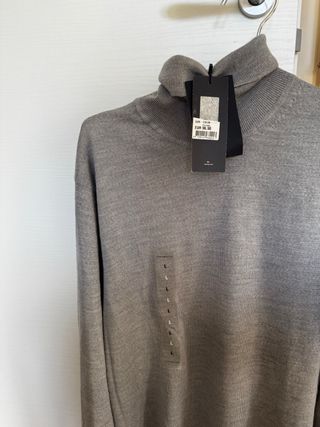 Maglione Dolcevita Tommy Hilfiger Grigio Uomo