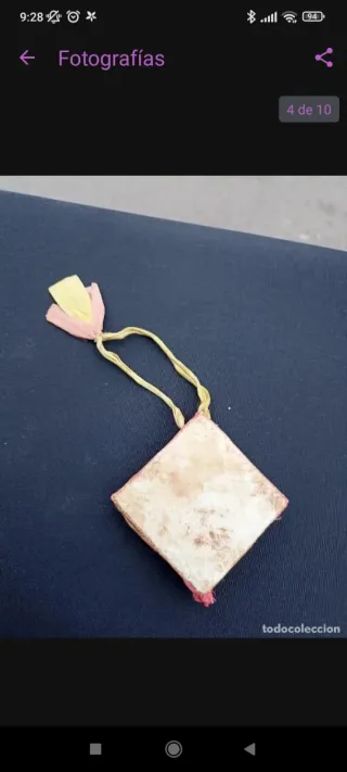 Relicario Siglo XVIII Sta. Amelie