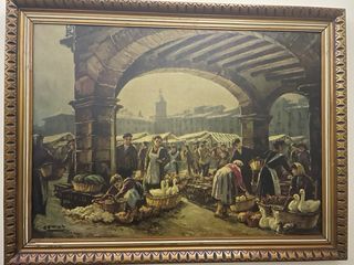 Jacint Conill Orriols oleo en un lienzo