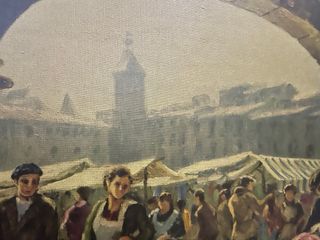 Jacint Conill Orriols oleo en un lienzo