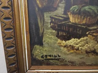 Jacint Conill Orriols oleo en un lienzo