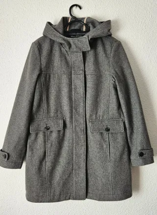 Abrigo Marc O'Polo Lana T.42 Gris