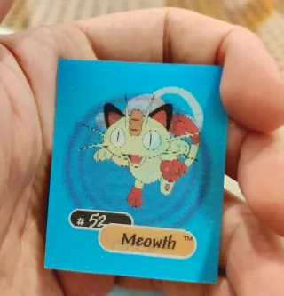Carte Pokemon Meowth & Persian Lenticolare 3D Yoga