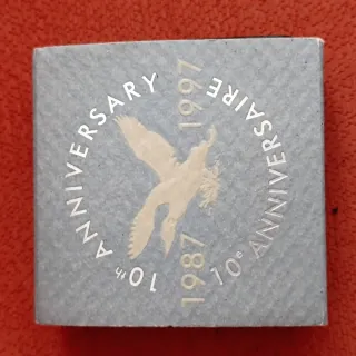 Moneda Plata Canadá 1 Dólar 1997