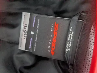 Chaqueta Moto Spidi Mujer Negra y Rosa