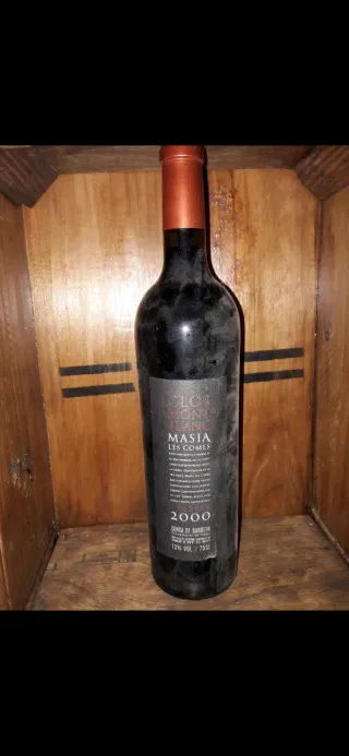 Vino Tinto Clos Montblanc Masia Les Comes 2000