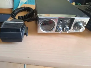 Radio CB baracchino e amplificatore + antenna