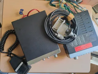 Radio CB baracchino e amplificatore + antenna