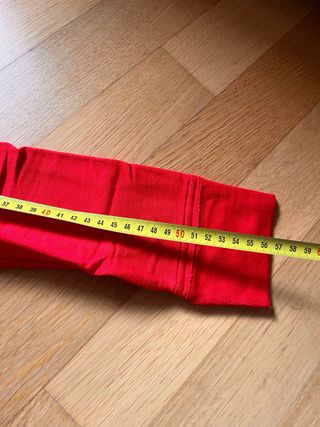 Set donna nero e rosso