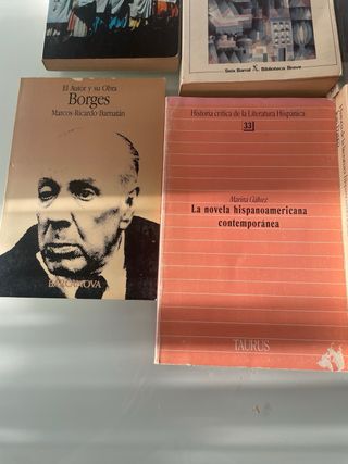 Libros literatura hispanoamericana