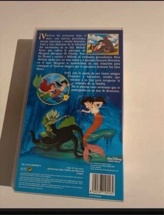 La Sirenita 2: Regreso al Mar VHS