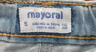 Gonna di jeans nuova con accessori