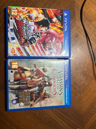 2 Juegos PS Vita: One Piece y Assassin's Creed