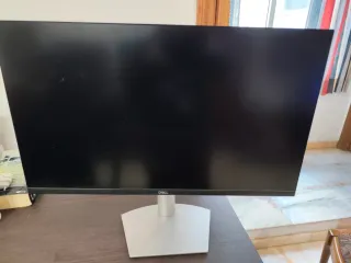 Pantalla Dell Negra y Plateada