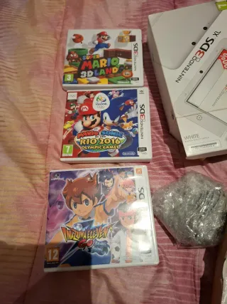 Nintendo 3ds xl con giochi