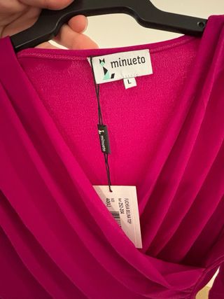 Camiseta Minueto Fucsia Talla L