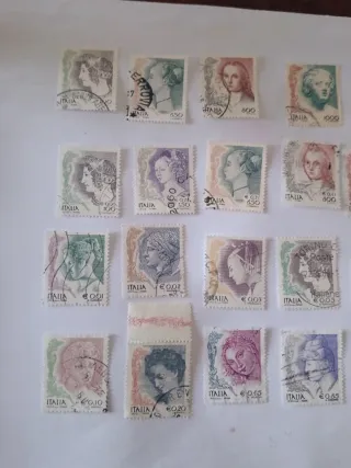 Francobolli Italiani Donne 1998+