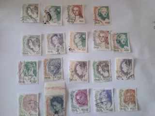 Francobolli Italiani Donne 1998+