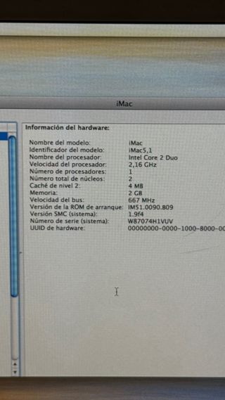 Imac G5 2011 Blanco funcionando perfecto