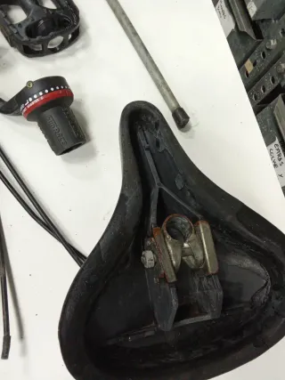 Lote componentes bicicleta