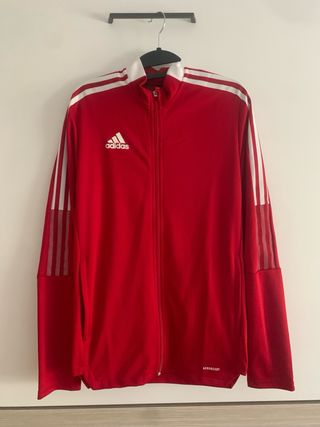Sudadera Adidas Roja Talla S