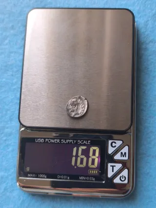 Augusto quinario Emérita plata moneda romana