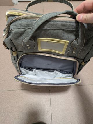 MOCHILA PAÑALES Y CAMBIADOR