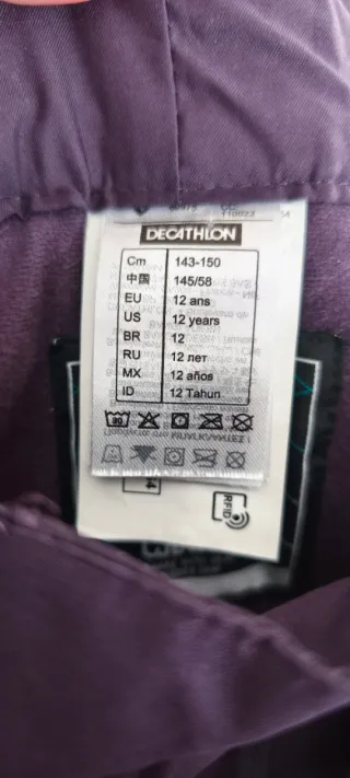 Mono de esquí Decathlon 12 años