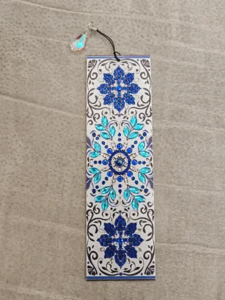 Segnalibro Diamond Painting fatto a mano