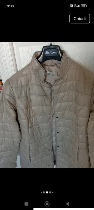 Piumino 100 Grammi Donna DJ85 Beige