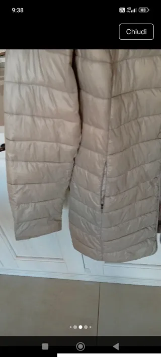 Piumino 100 Grammi Donna DJ85 Beige