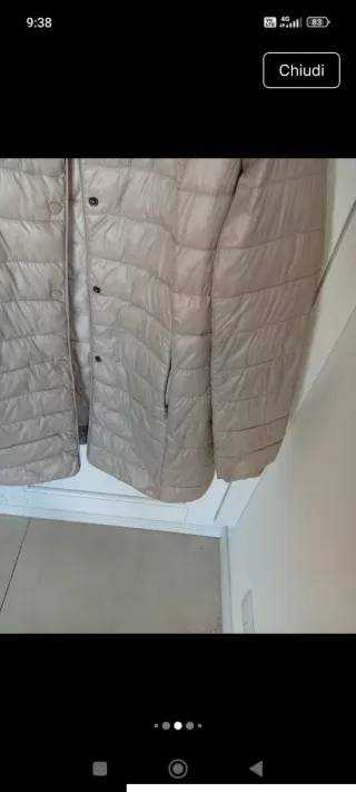 Piumino 100 Grammi Donna DJ85 Beige