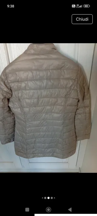 Piumino 100 Grammi Donna DJ85 Beige