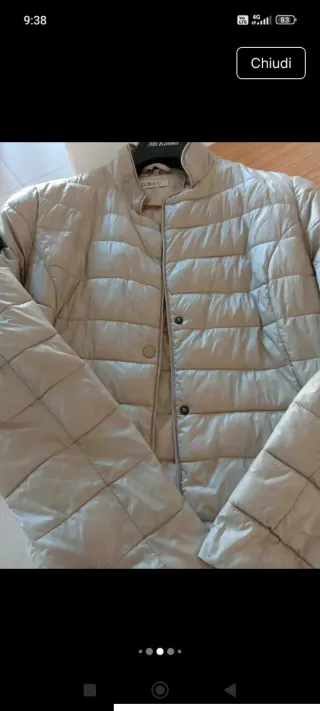 Piumino 100 Grammi Donna DJ85 Beige