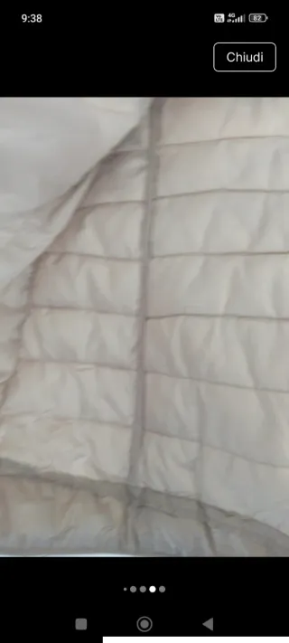 Piumino 100 Grammi Donna DJ85 Beige