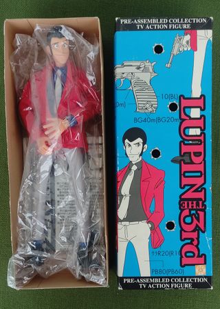 Action Figure Lupin III 2^ serie 28 cm con scatola
