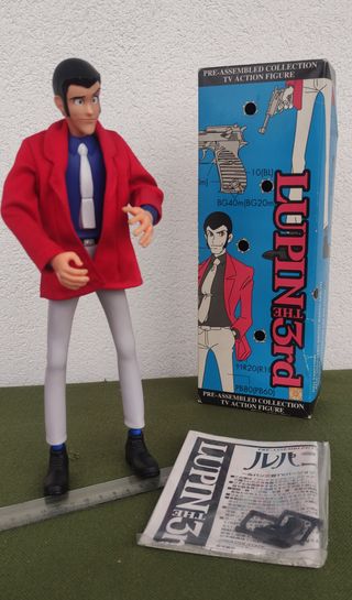 Action Figure Lupin III 2^ serie 28 cm con scatola