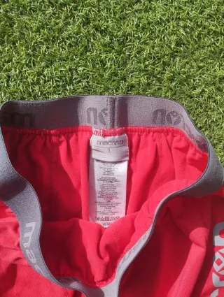 Mallas interiores Macron rojas Talla L