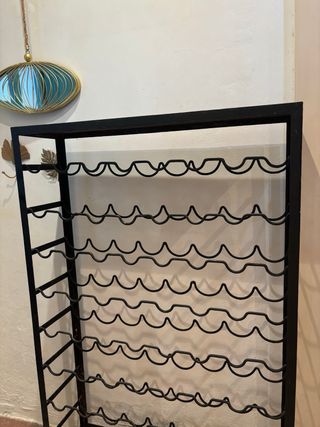 Botellero hierro capacidad entre 64 y 113 botellas