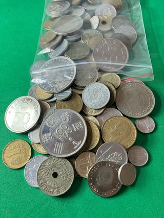 L#581 0,5 KG. DE MONEDAS ESPAÑOLAS
