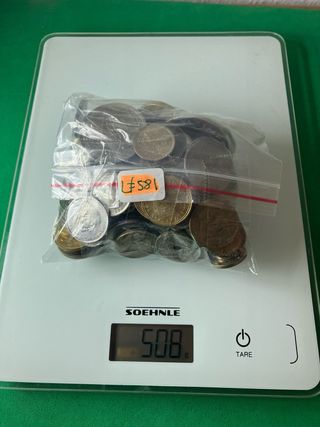 L#581 0,5 KG. DE MONEDAS ESPAÑOLAS