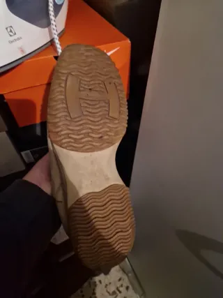 Hogan donna beige/silver sneakers