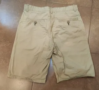 Bermudas Hombre Beige