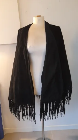 Mantella Vintage Sem Vaccaro – pelle scamosciata