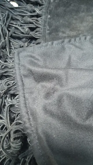 Mantella Vintage Sem Vaccaro – pelle scamosciata