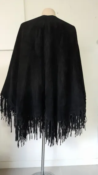 Mantella Vintage Sem Vaccaro – pelle scamosciata