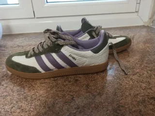Adidas Samba Morado Blanco