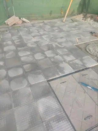 Baldosas de caucho para exteriores