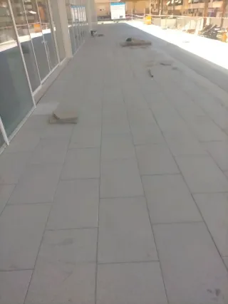 Baldosas de caucho para exteriores